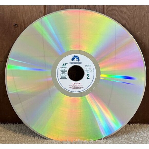TOP GUN Laserdisc Movie - Tom Cruise - Picture 4 of 4